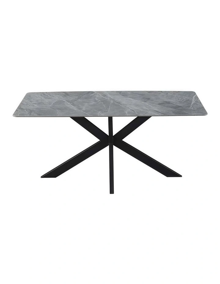 Sintered Stone Top Dining Table in Grey image 4