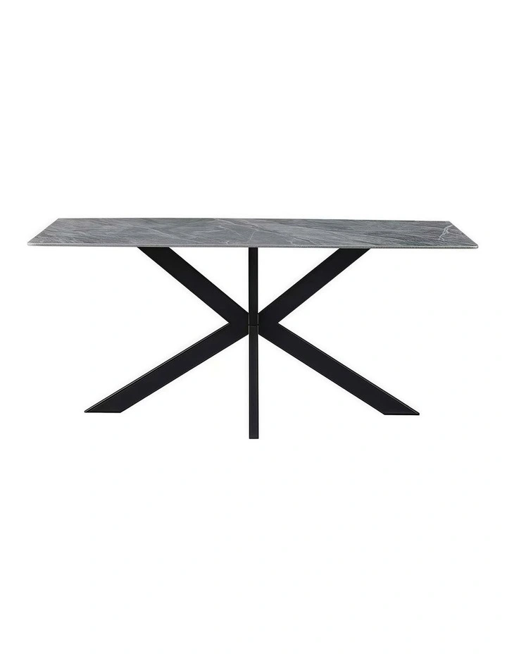 Sintered Stone Top Dining Table in Grey image 5