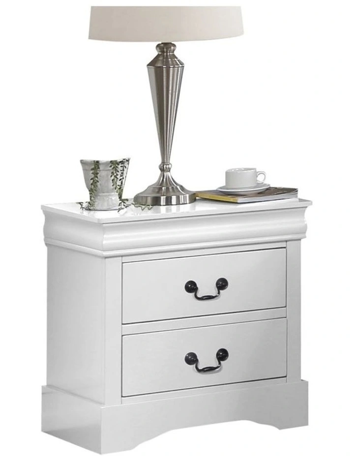 Bedside Table in White image 1