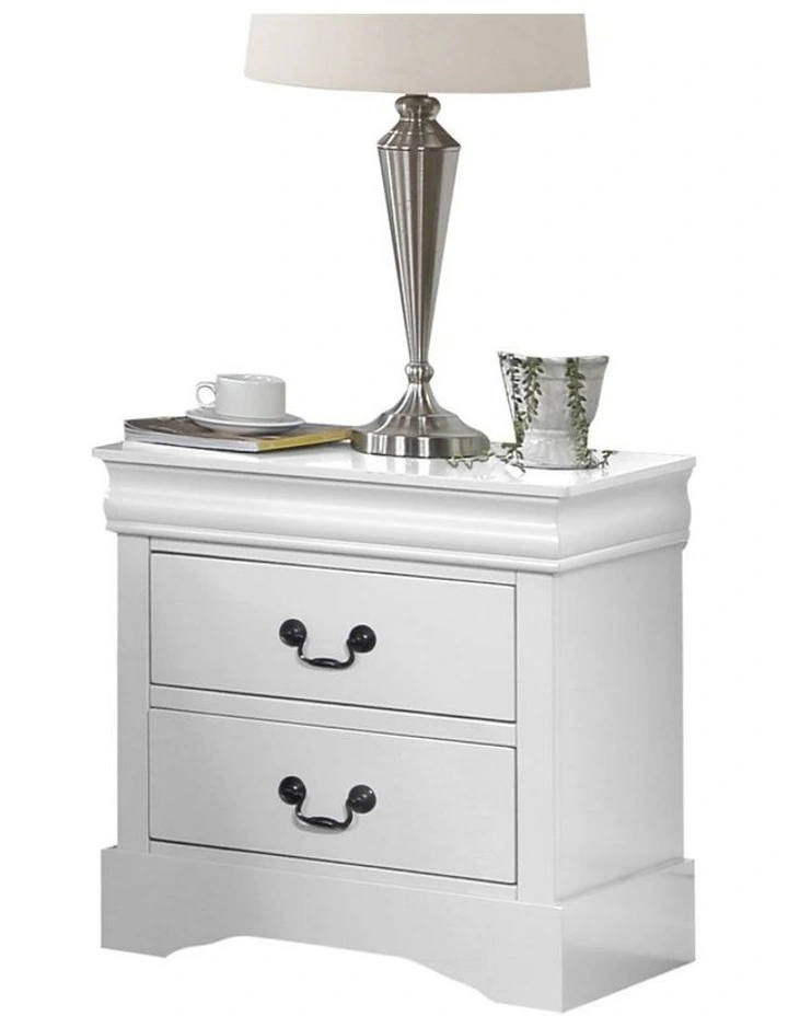 Bedside Table in White image 4