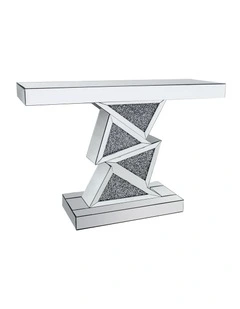 Hall Table MDF in Silver