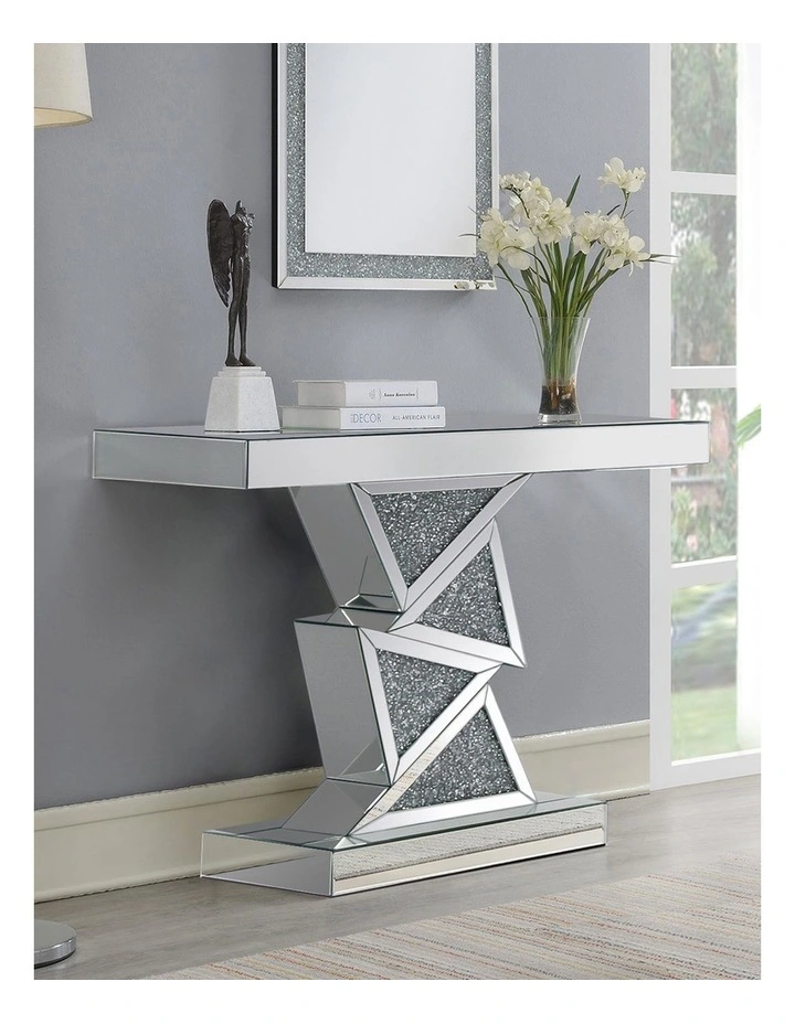 Hall Table MDF in Silver image 2