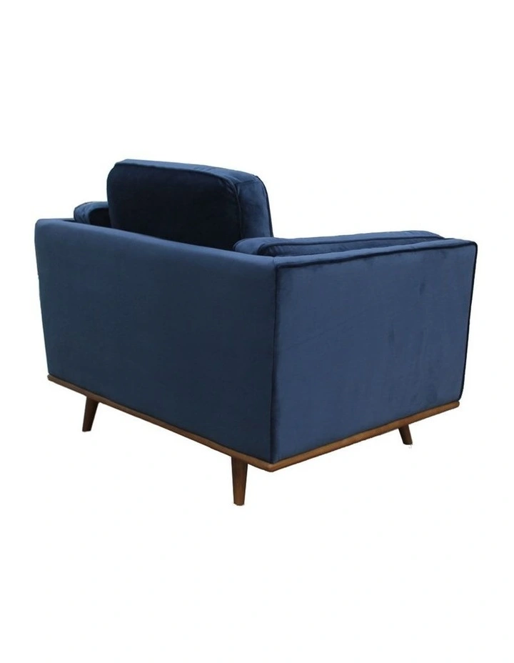 Single Seater Sofa in Blue image 3