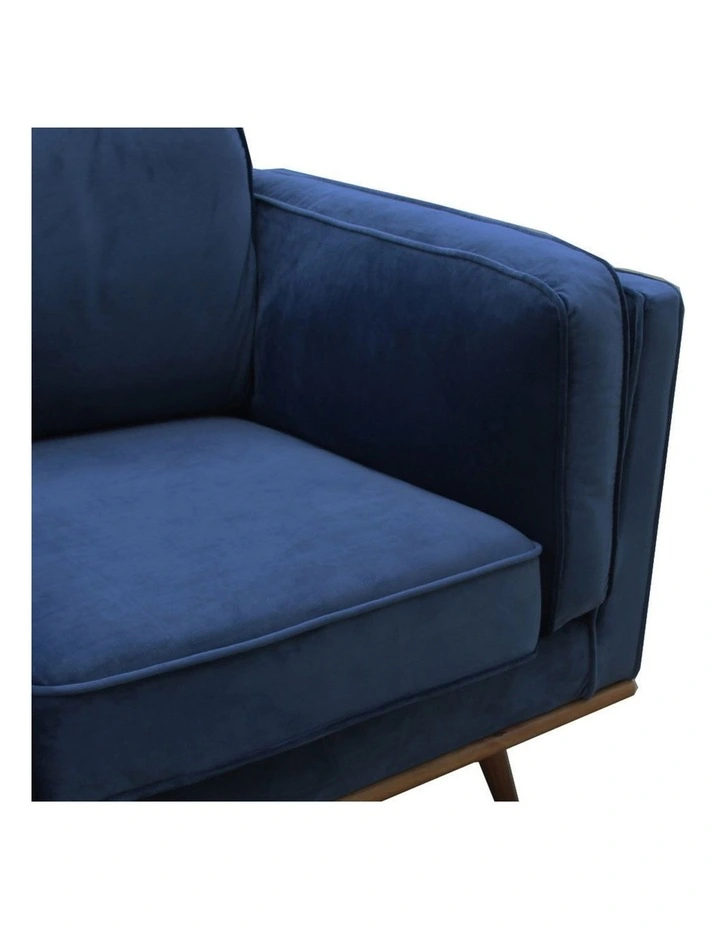 Single Seater Sofa in Blue image 4