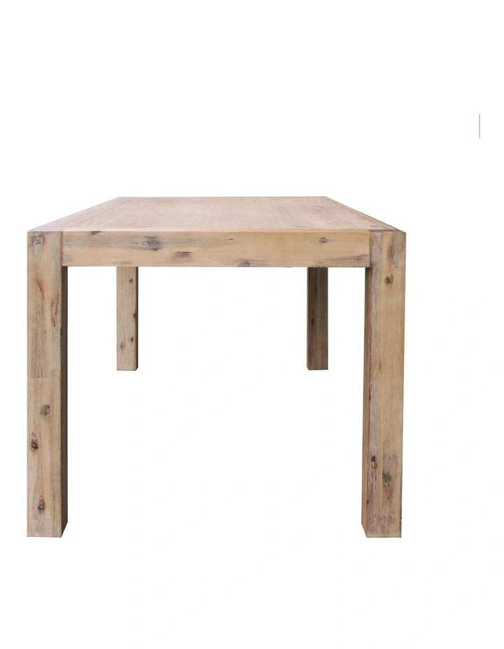 Dining Table Solid Acacia 180cm in Oak image 3