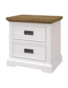 Miami Bedside Table in White
