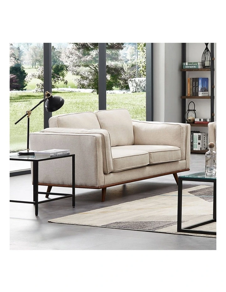 2 Seater Sofa in Beige image 2