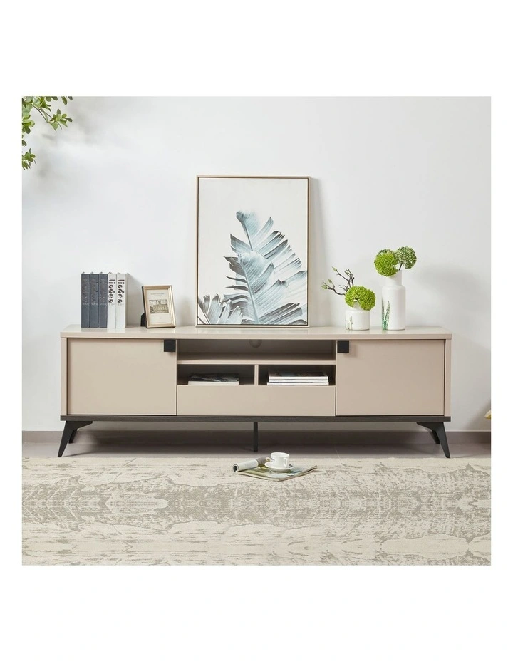 TV Cabinet MDF in Beige image 2