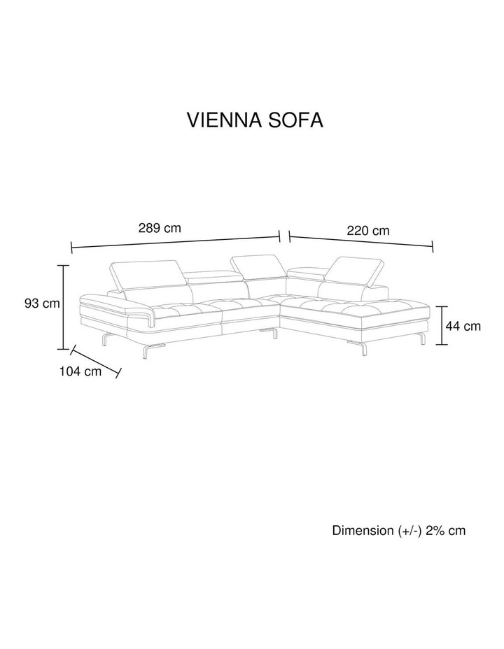5 Seater Pu Leather Corner Sofa With Chaise in Grey image 7