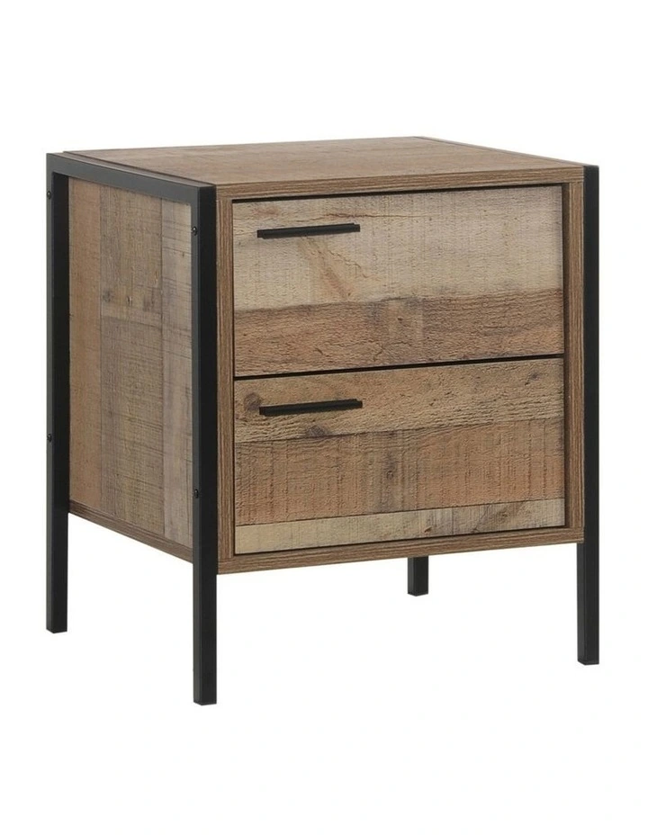 Particle Board Construction Bedside Table in Oak image 3