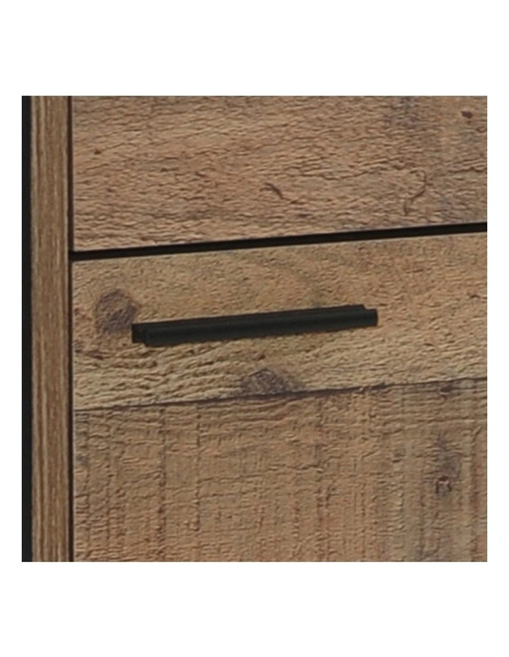 Particle Board Construction Bedside Table in Oak image 5