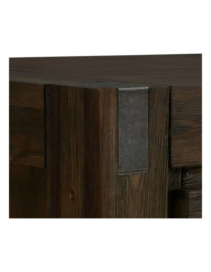 Solid Acacia Hall Table in Chocolate image 5