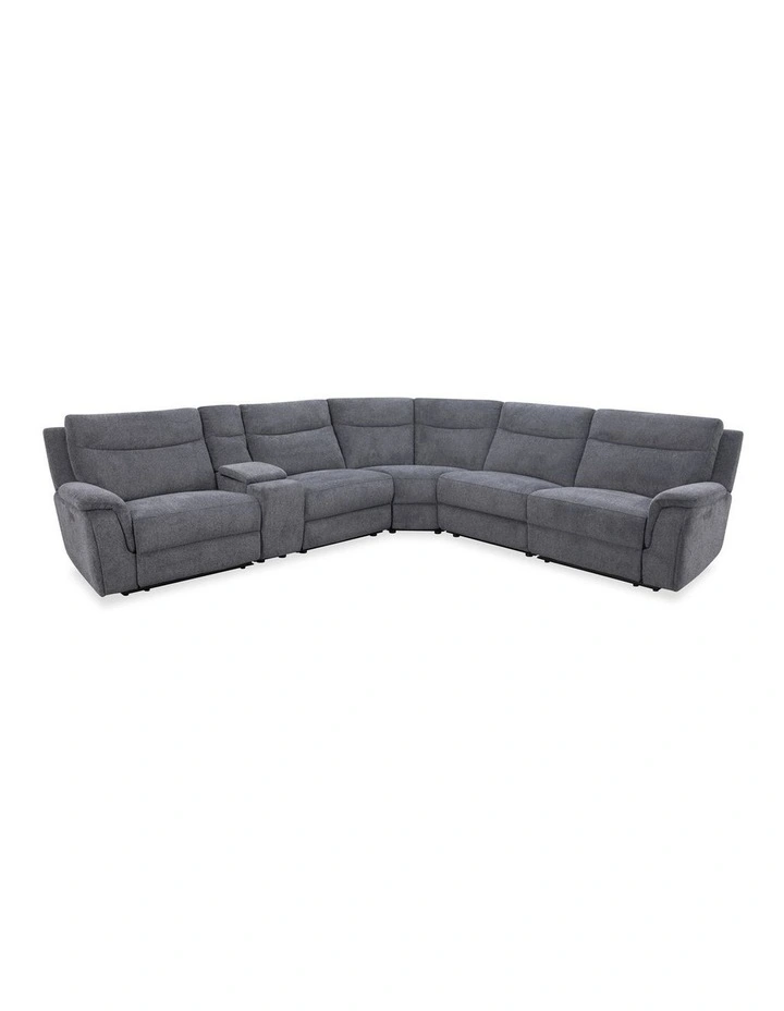 Sectional Corner Modular Lounge Suite in Graphite Colour image 1