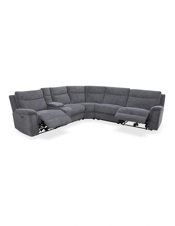 Sectional Corner Modular Lounge Suite in Graphite Colour image 3