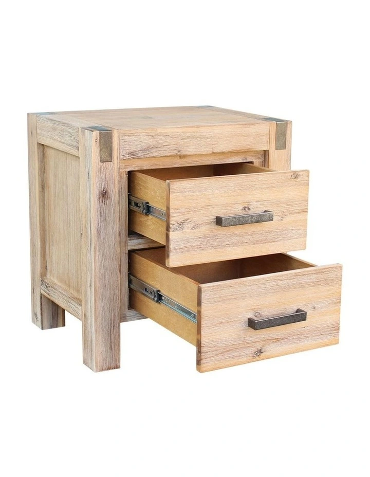 Solid Night Stand Bedside Table in Oak image 4