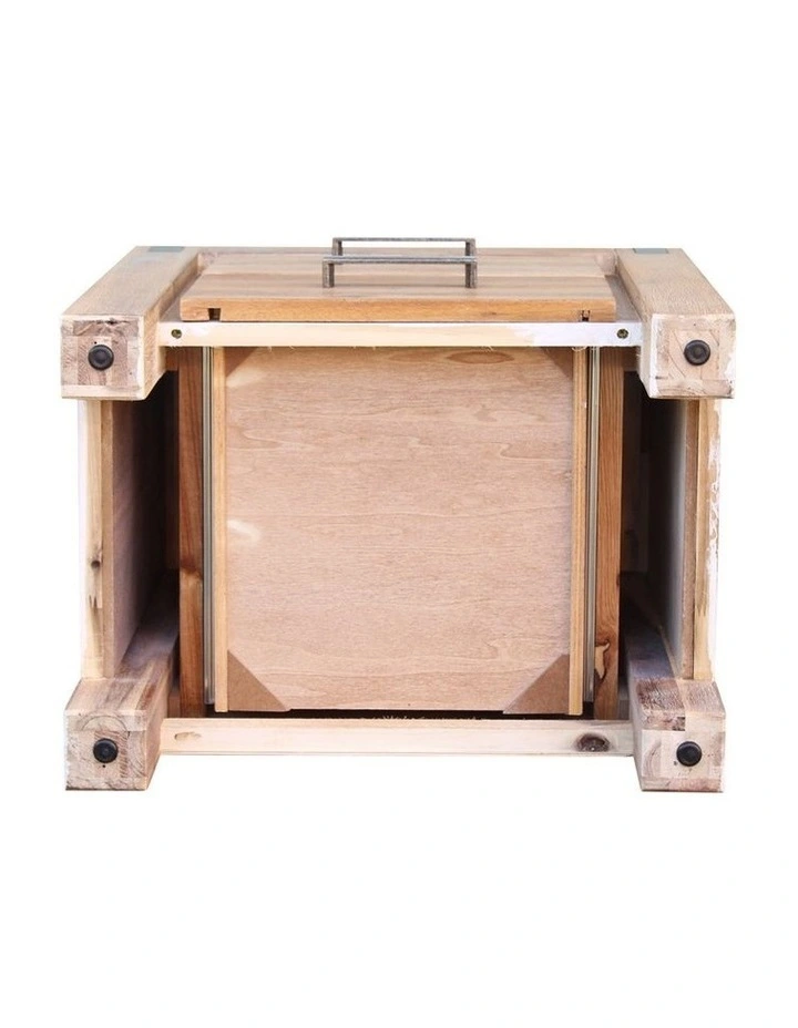 Solid Night Stand Bedside Table in Oak image 5