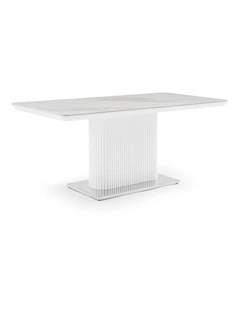 MDF Ceramic Dining Table Top in White
