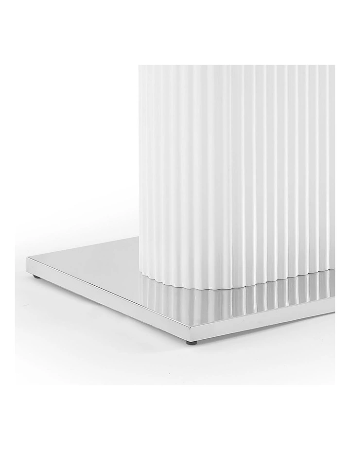 MDF Ceramic Dining Table Top in White image 6