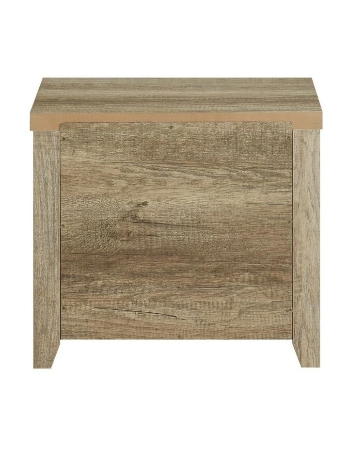MDF Bedside Table in Oak image 3