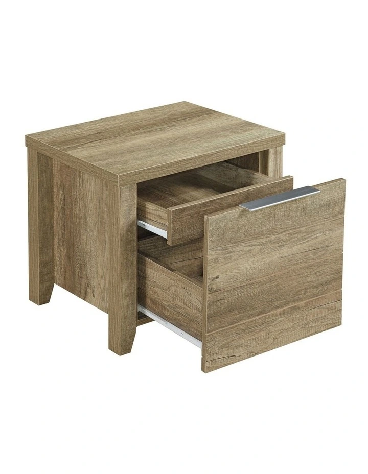 MDF Bedside Table in Oak image 4
