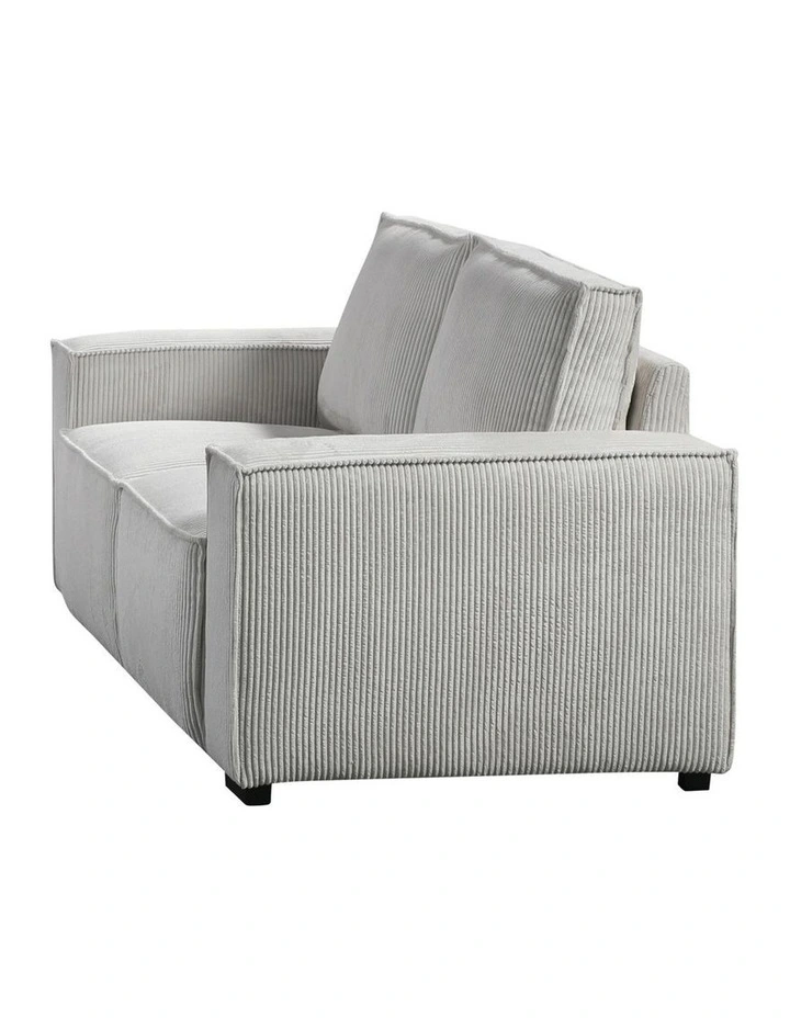 Fabric Sofa 3 Seater in Beige image 3