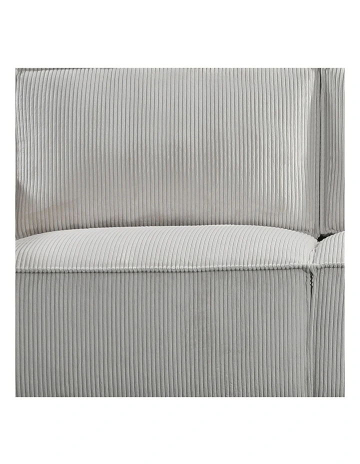 Fabric Sofa 3 Seater in Beige image 5