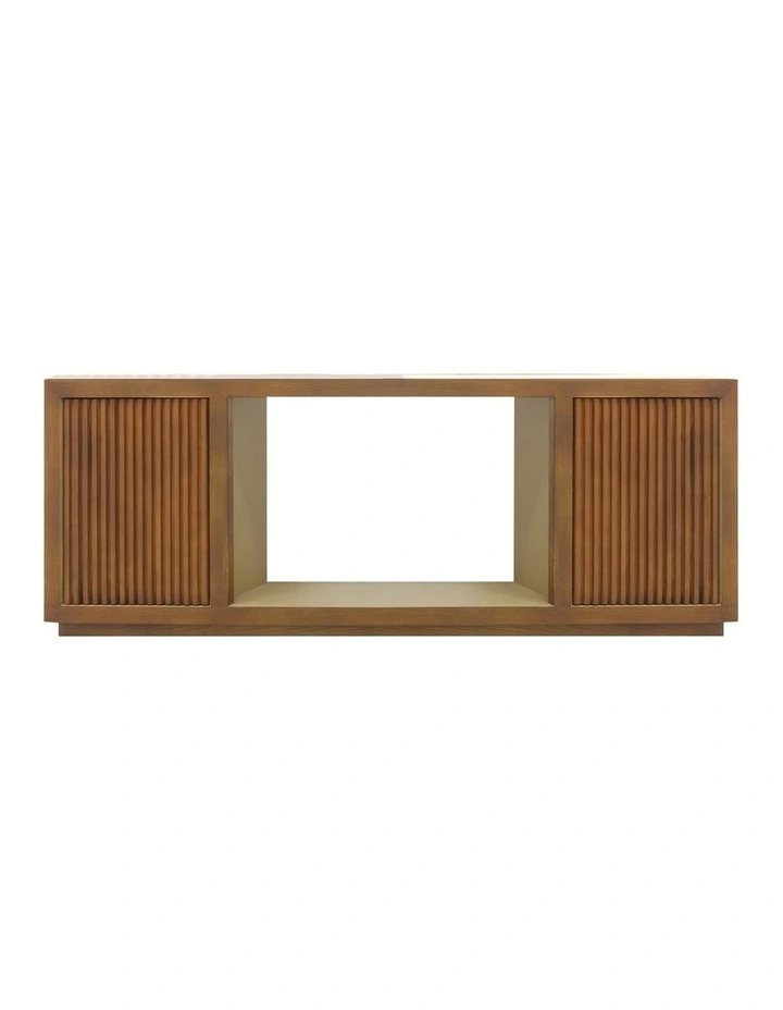 MDF TV Cabinet in Brown image 1