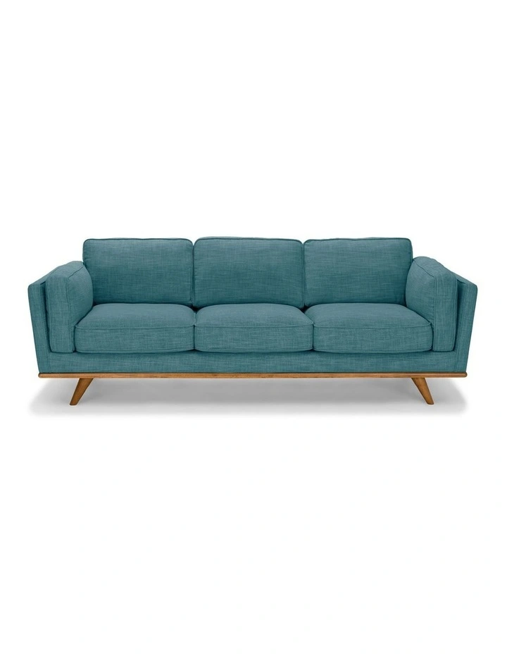 Fabric Sofa 3+2 Seater in Teal image 1