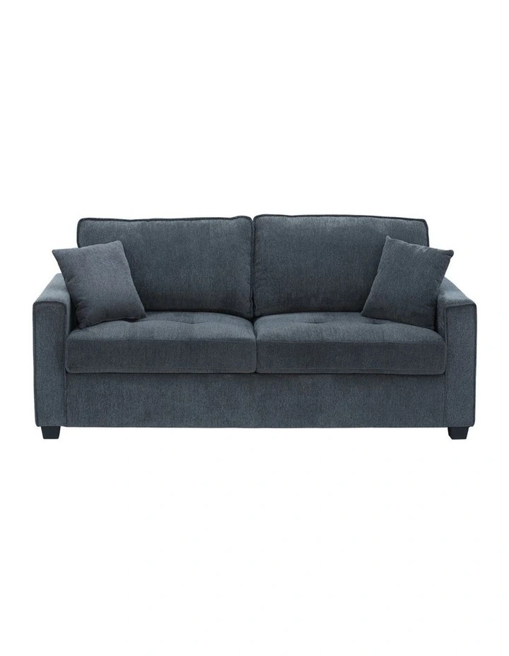 Polyester Fabric Sofa 2 Seater in Charcoal image 1