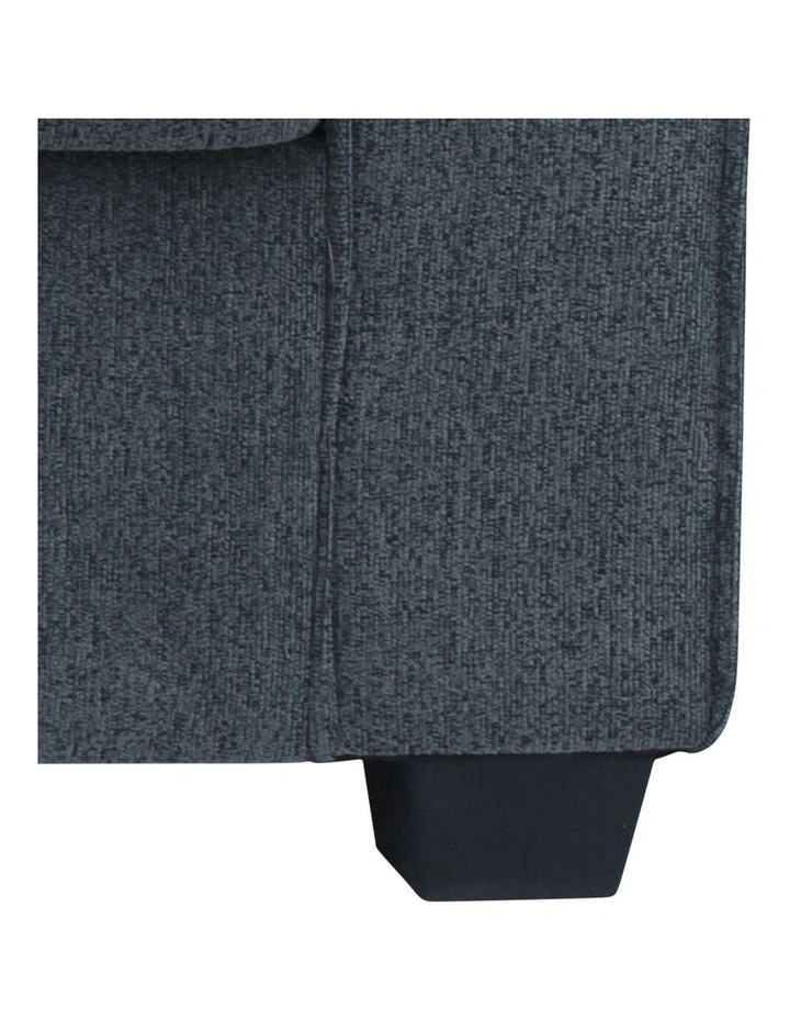 Polyester Fabric Sofa 2 Seater in Charcoal image 6