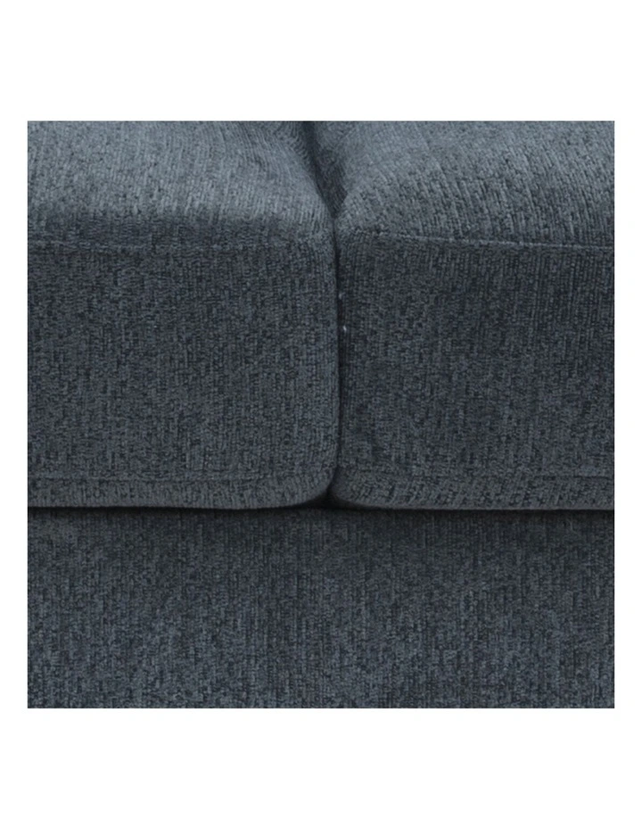 Polyester Fabric Sofa 3 Seater in Charcoal image 3