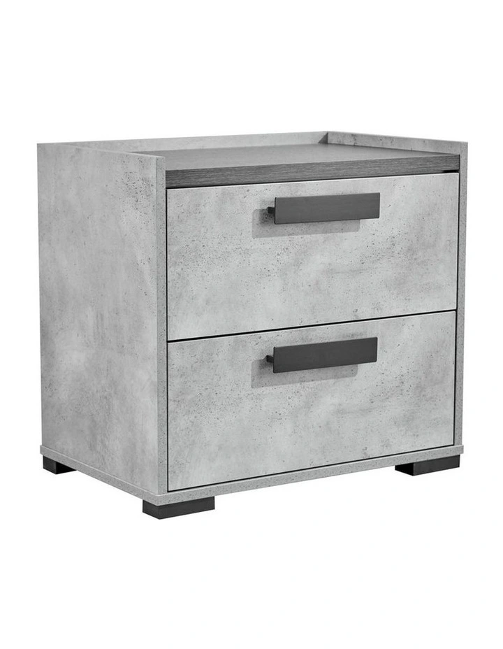 Bedside Table MDF in Grey image 1