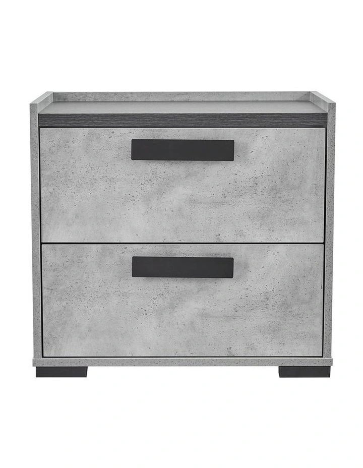 Bedside Table MDF in Grey image 3