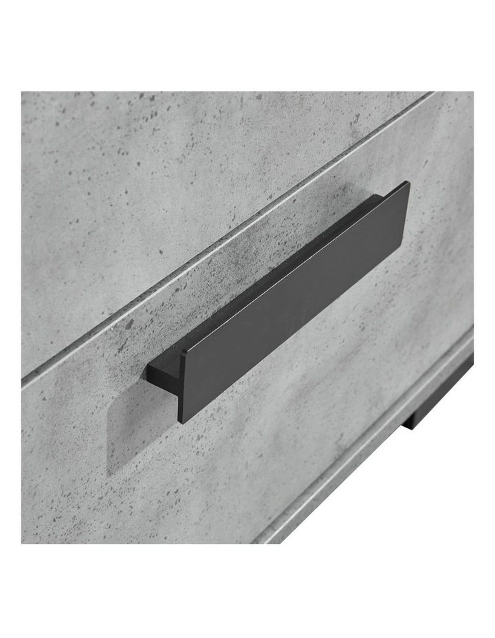 Bedside Table MDF in Grey image 5