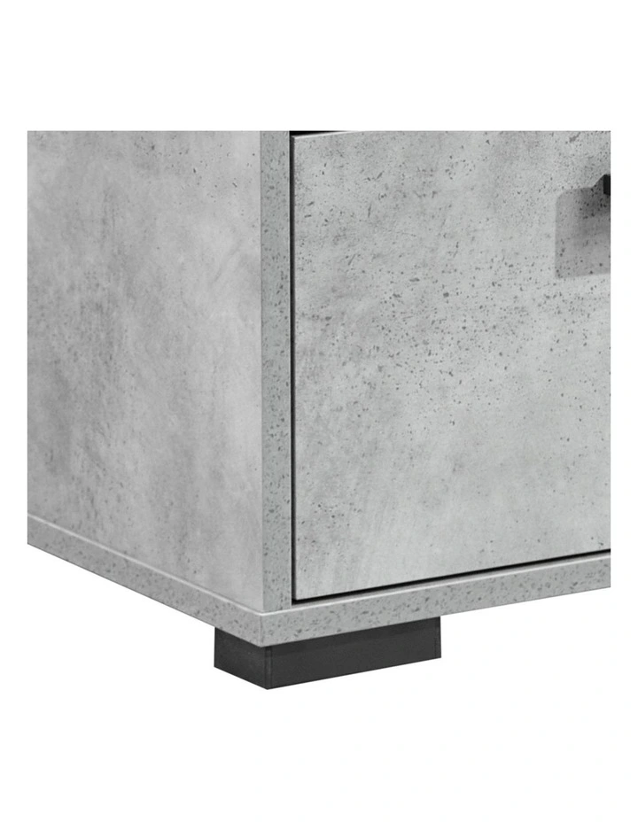 Bedside Table MDF in Grey image 6