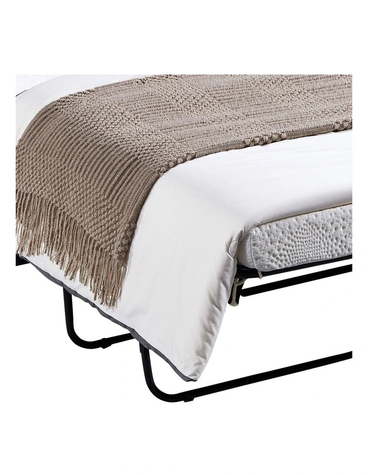 3 Seater Sofa Bed in Blue image 4
