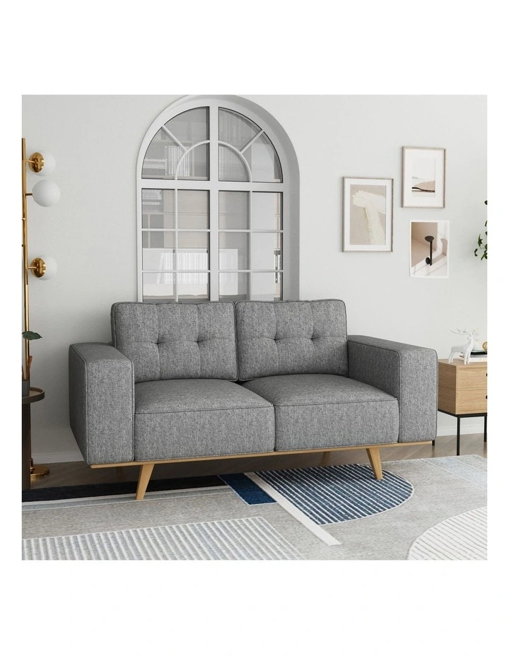2 Seater Sofa in Grey image 2