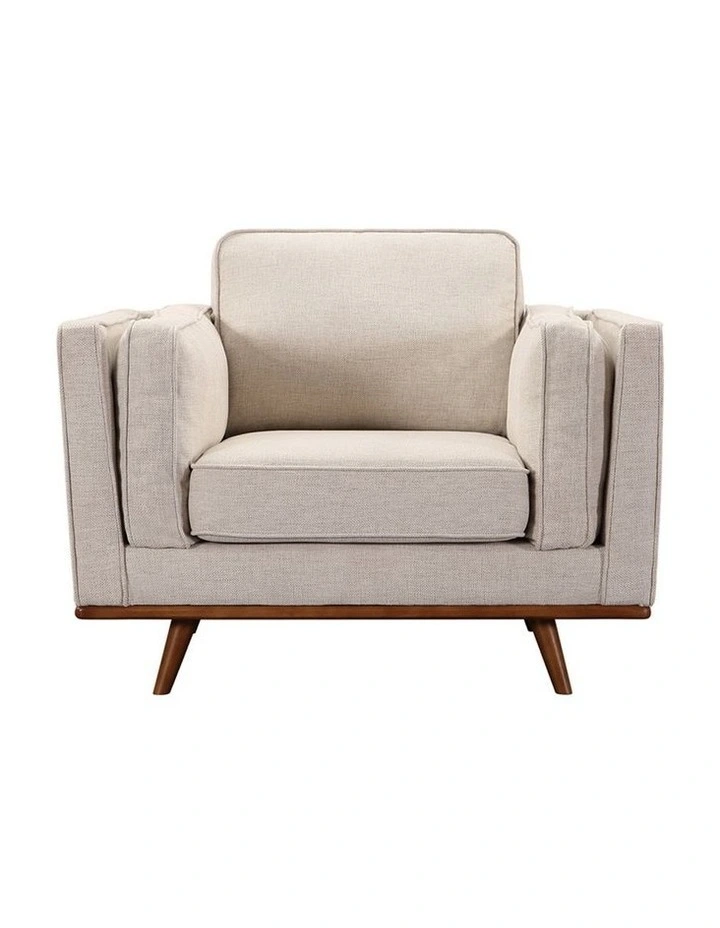 Single Seater Sofa in Beige image 1