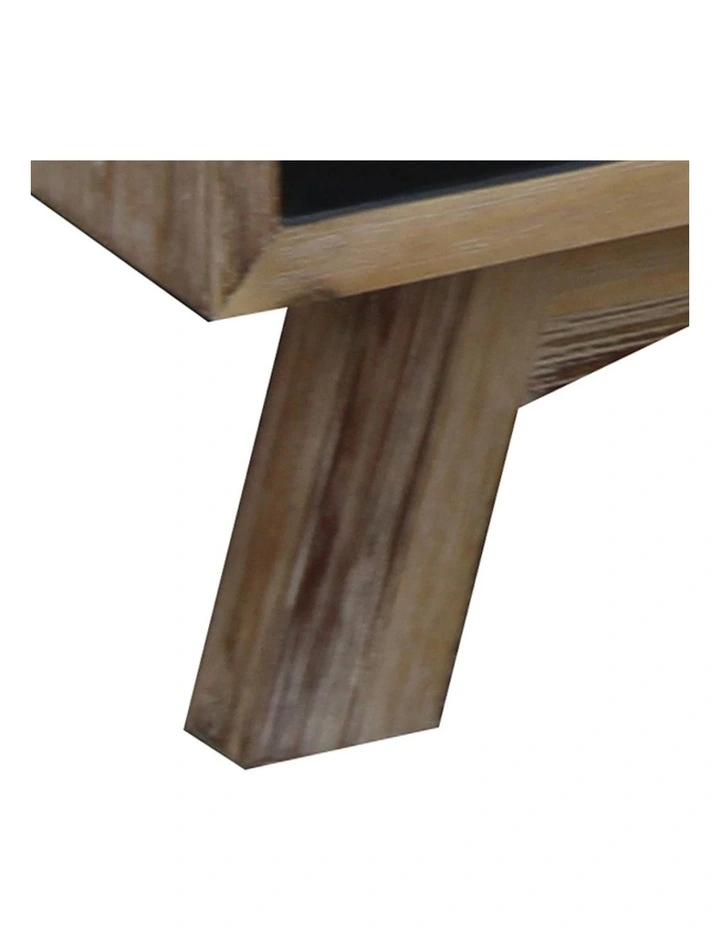 Solid Lamp Table in Brown image 5