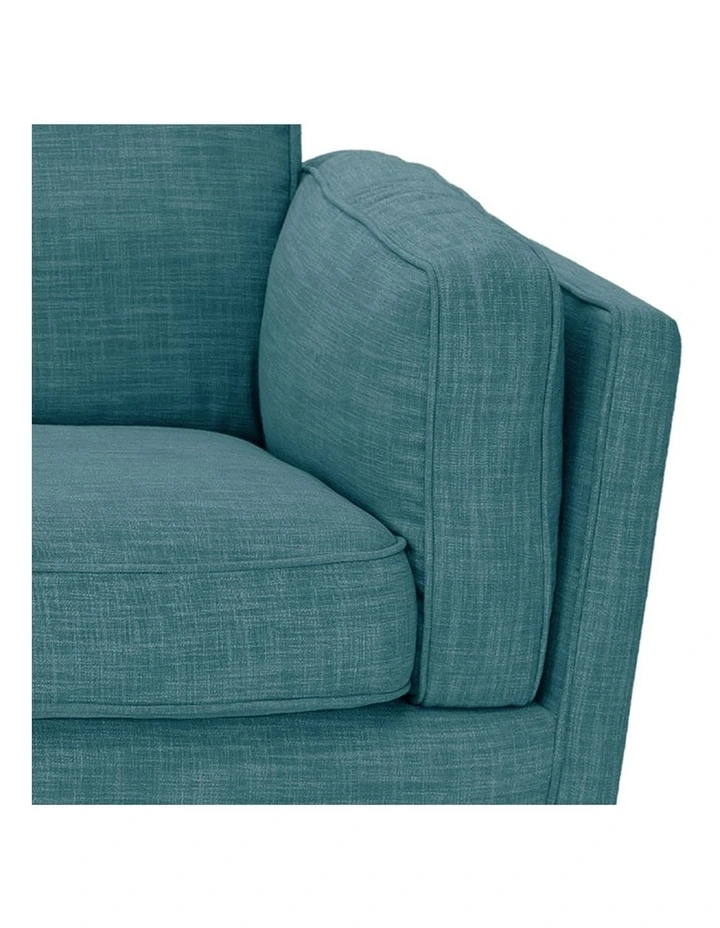 3 Seater Sofa in Teal image 3