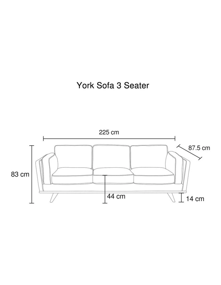 3 Seater Sofa in Teal image 6