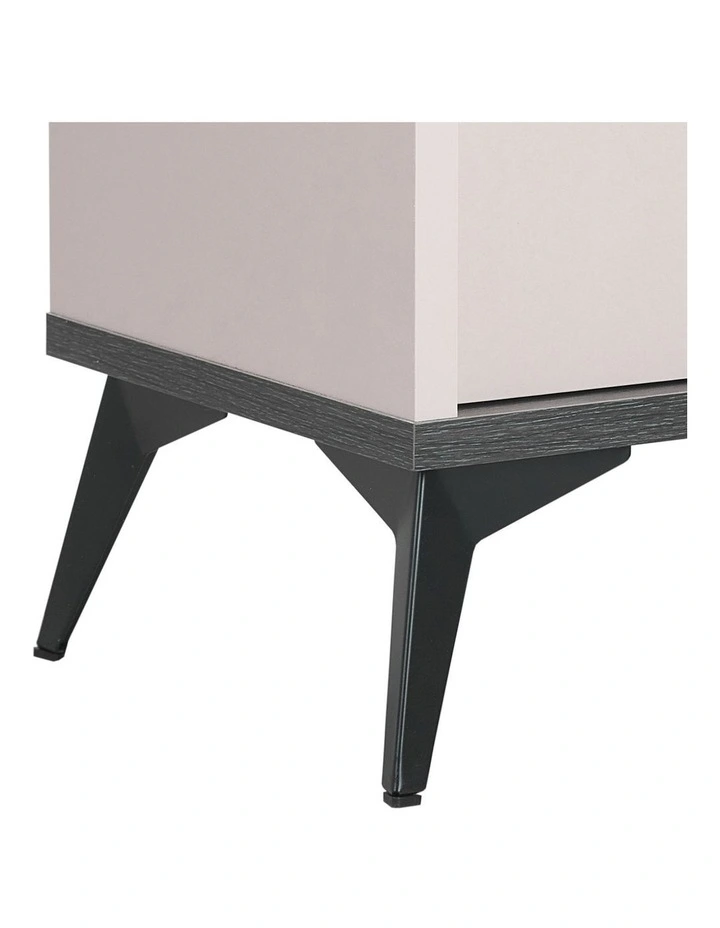 MDF Melamine Finish Bedside Table in Multi image 6