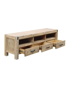 Solid Wood TV Cabinet in Oak