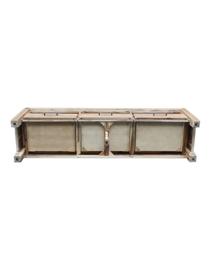 Solid Wood TV Cabinet in Oak image 5