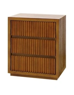 MDF Night Stand Bedside Table in Brown