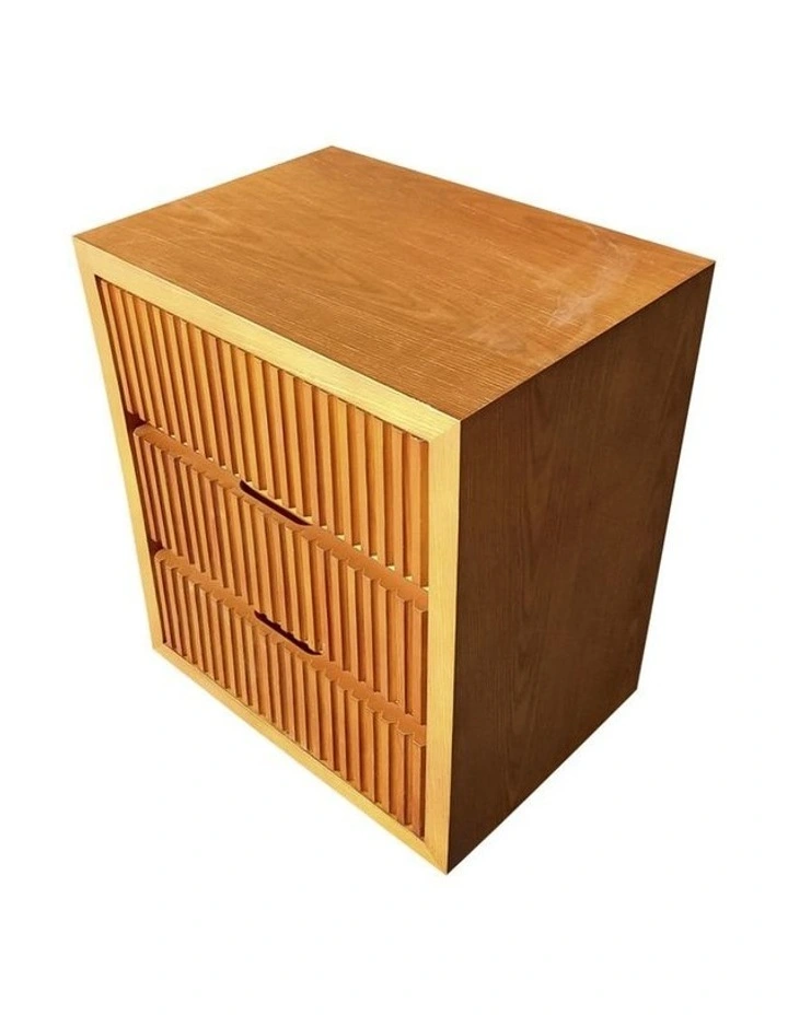 MDF Night Stand Bedside Table in Brown image 6
