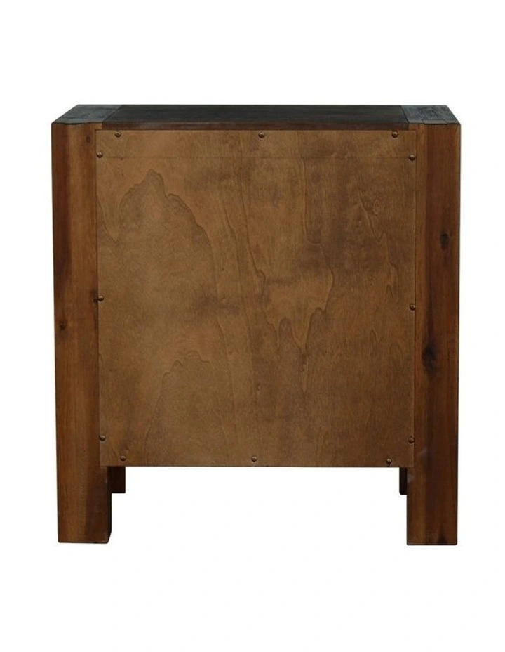 Solid Night Stand Bedside Table in Chocolate image 4