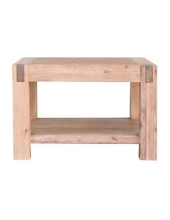 Solid Lamp Table in Oak
