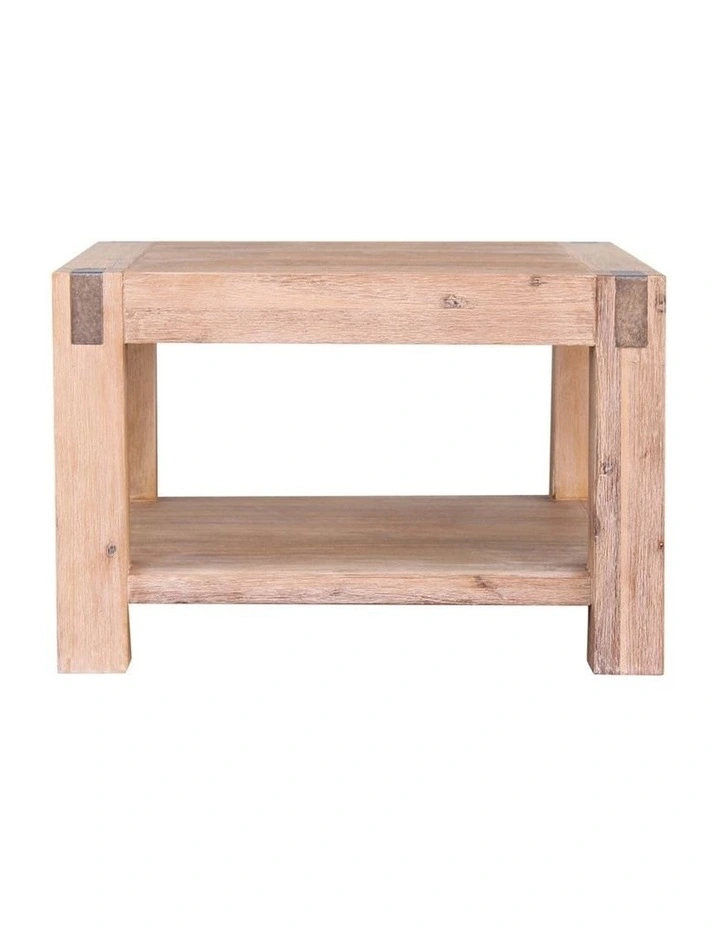 Solid Lamp Table in Oak image 1