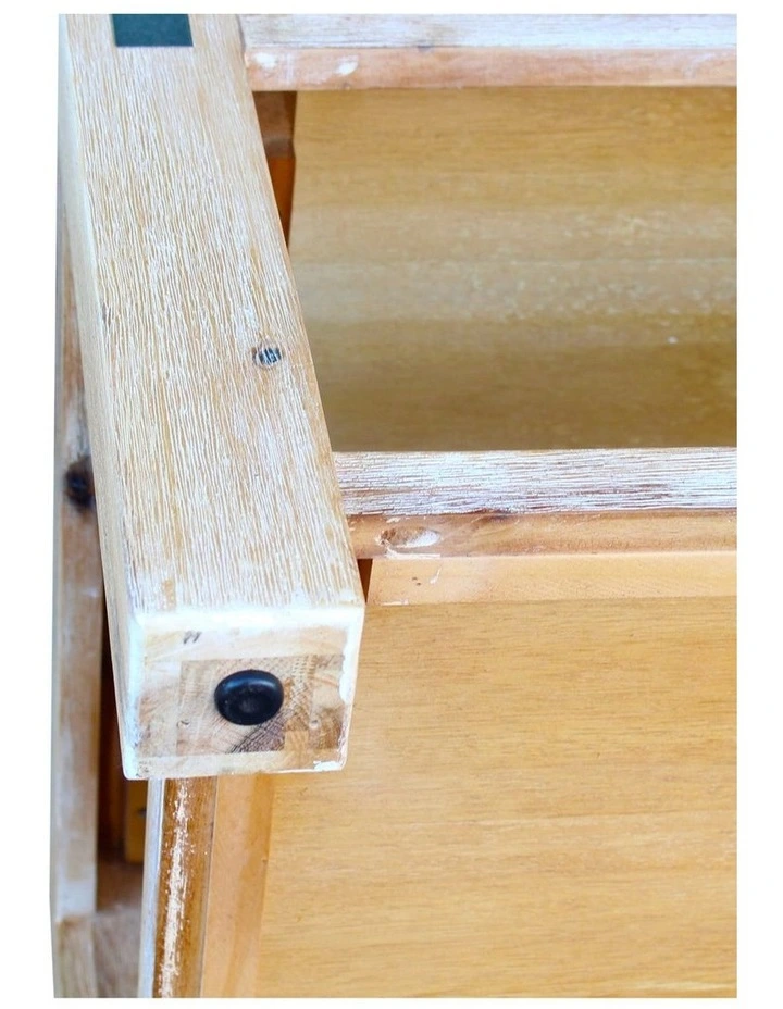 Solid Lamp Table in Oak image 6